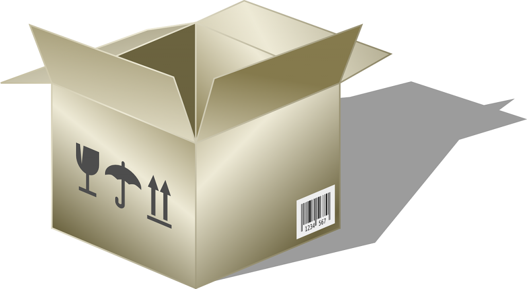 cardboard box, cardboard, box
