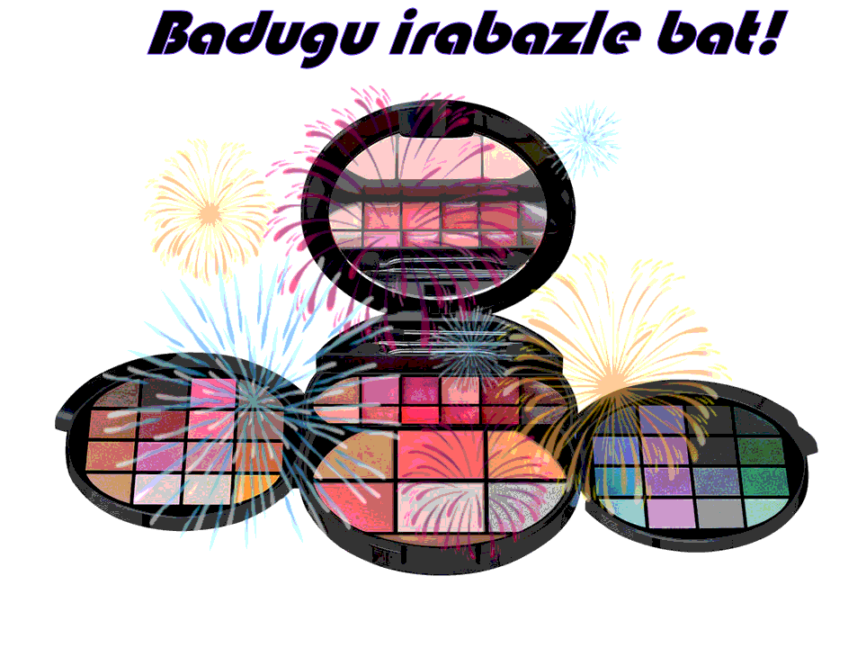 Badaukagu makilaje kutxan irabazlea! ¡Tenemos la ganadora del sorteo del estuche maquillaje!