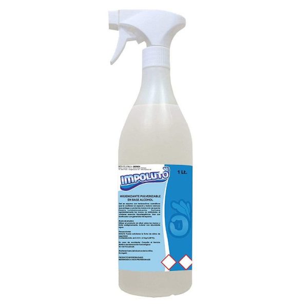 Impoluto limpiador higienizante superficies