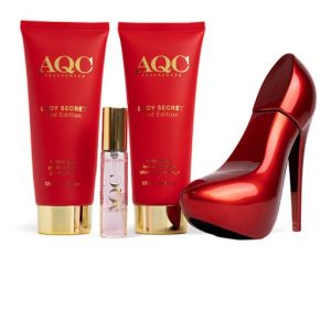 IDC lady secret red zapato rojo estuche