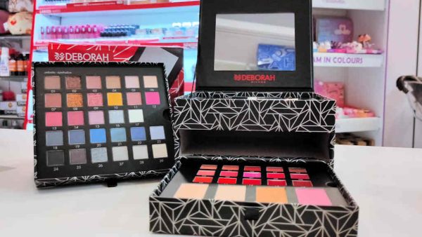 Estuche maquillaje Deborah Pack Troussers JewelBox abierto
