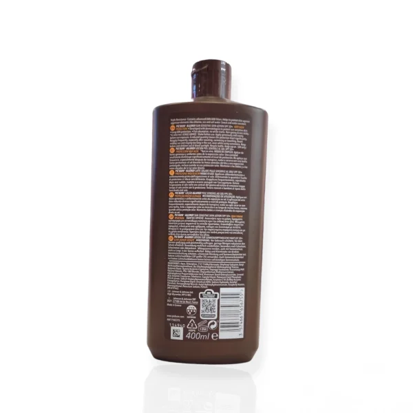 Piz Buin crema solar Allergy 50+ FPS 400ml foto trasera producto