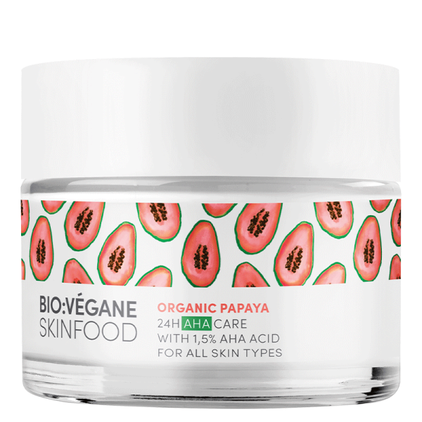 Bio Vegane Papaya crema 24 piel mixta 50ml - Imagen 3