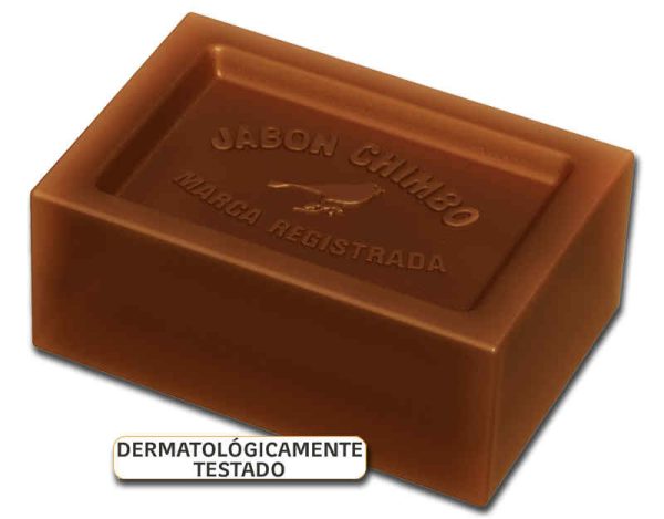 Pastilla de jabón Chimbo tradicional sin envalar.