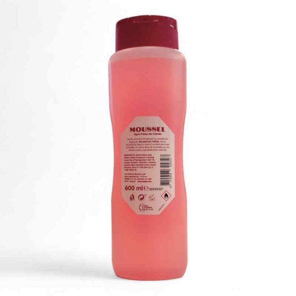 Colonia Eau Fraiche Moussel 600ml etiqueta