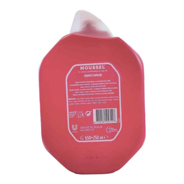 Gel Moussel 900ml etiqueta