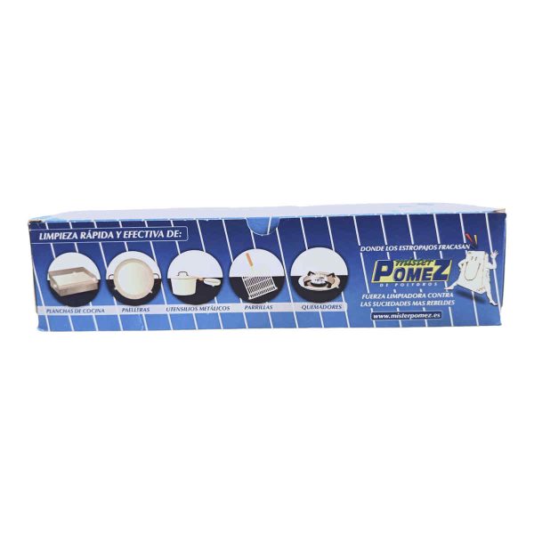 Caja Piedra limpieza Mister Pomez usos
