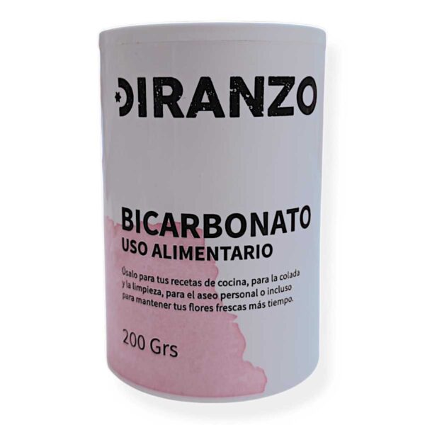 Bicarbonato alimentario 200gr Diranzo en bote