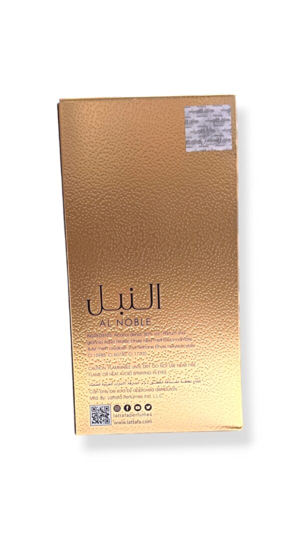 Lattafa Al Noble Safeer EDP 100ml - Imagen 2