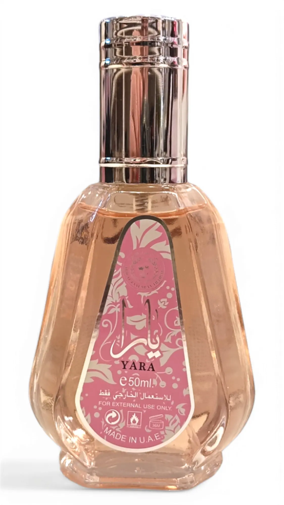 Frasco de Lattafa Yara Zaafaran 50ml