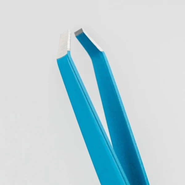 pinza depilar inox profesional cangrejo azul punta