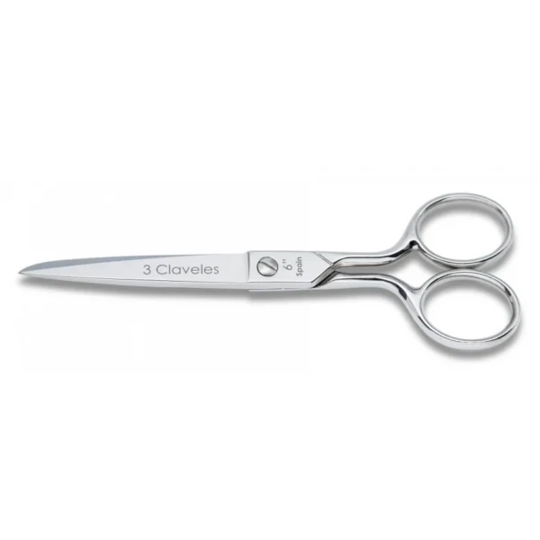 Tijera costura 3 Claveles 15cm
