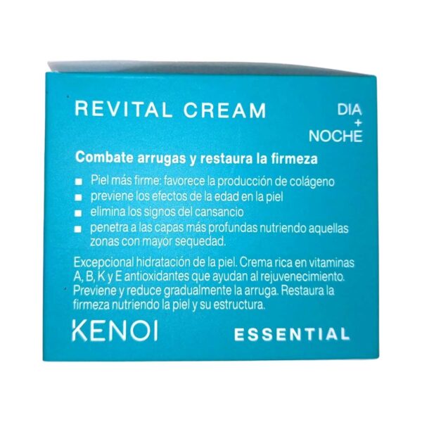 Crema Kenoi Revital caja lateral consejos