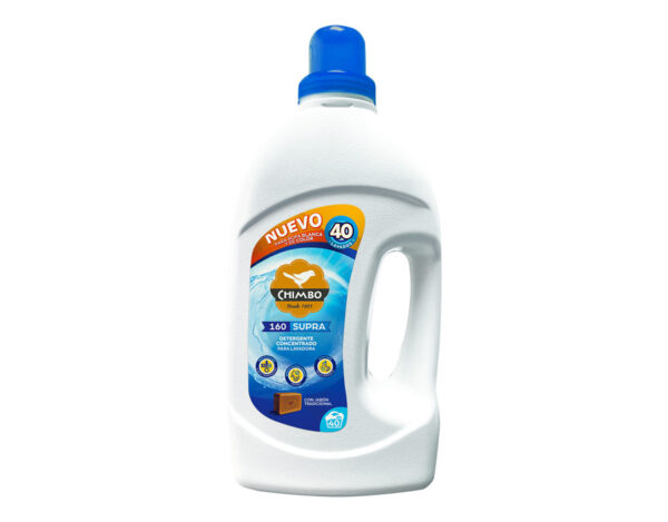 Botella de detergente líquido Chimbo 2L para lavadora, jabón tradicional